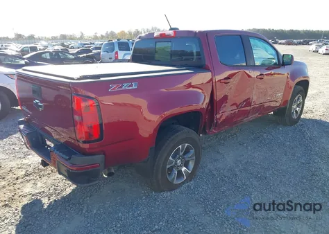 2019 Chevrolet Colorado Z71 из США, поврежденный, VIN 1GCGTDEN5K1104921